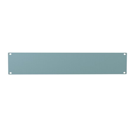 Hammond 2U FLAT ALUMINUM RACK Panel PBPA19003GY2